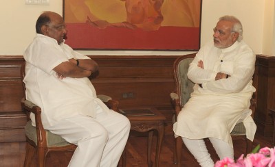 Sharad Pawar calls on PM Modi